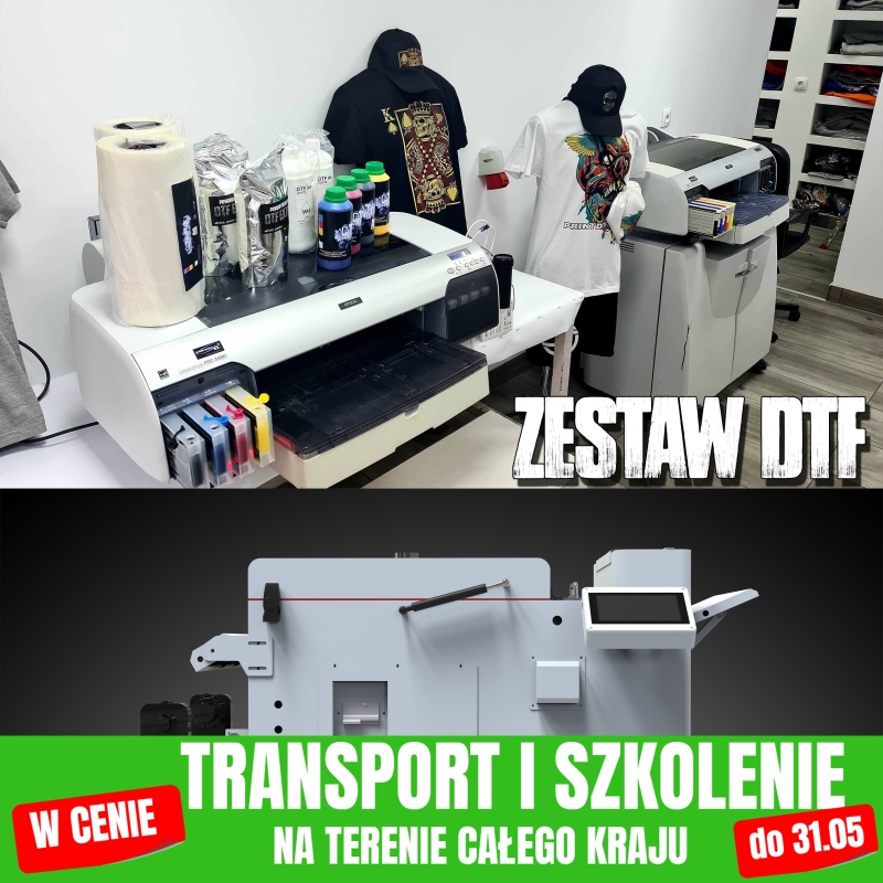 ZESTAW DRUKARKA + PROSZKARKA 370mm
